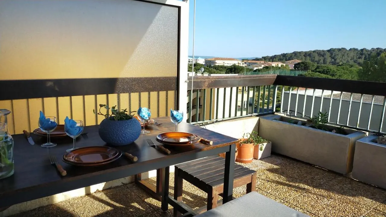 Grand T2 Luxe Classe 4**** - Plein Sud Et Tres Calme Au Lavandou Le Lavandou Apartamento